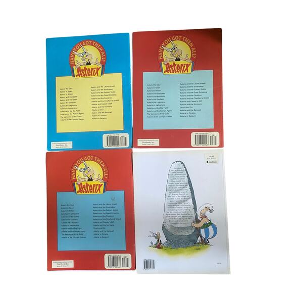 Vintage Asterix Adventures (3) Asterix R.Goscinny Uderzo (1) Book Lot of 4 - Picture 3 of 3